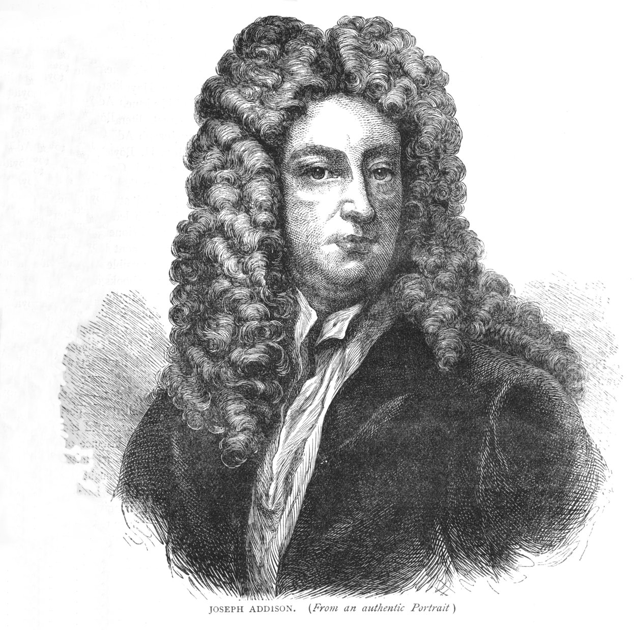 Joseph Addison, scrittore e politico inglese, c1870 da Unbekannt