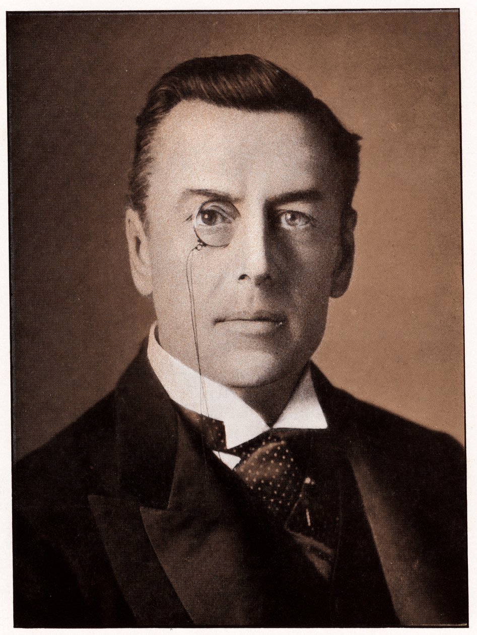 Joseph Chamberlain, politico britannico, c1900 da Unbekannt