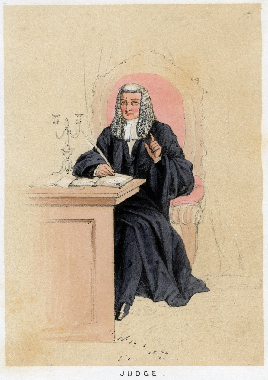 Giudice, 1855 da Unbekannt