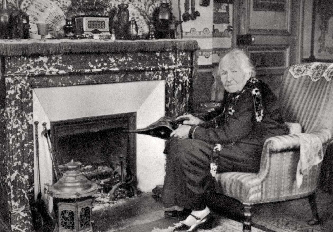 Juliette Adam, autrice e femminista francese, 1929 da Unbekannt