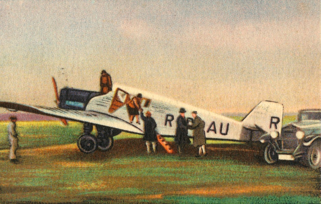 Aereo Junkers F13 L, anni 1920, 1932 da Unbekannt