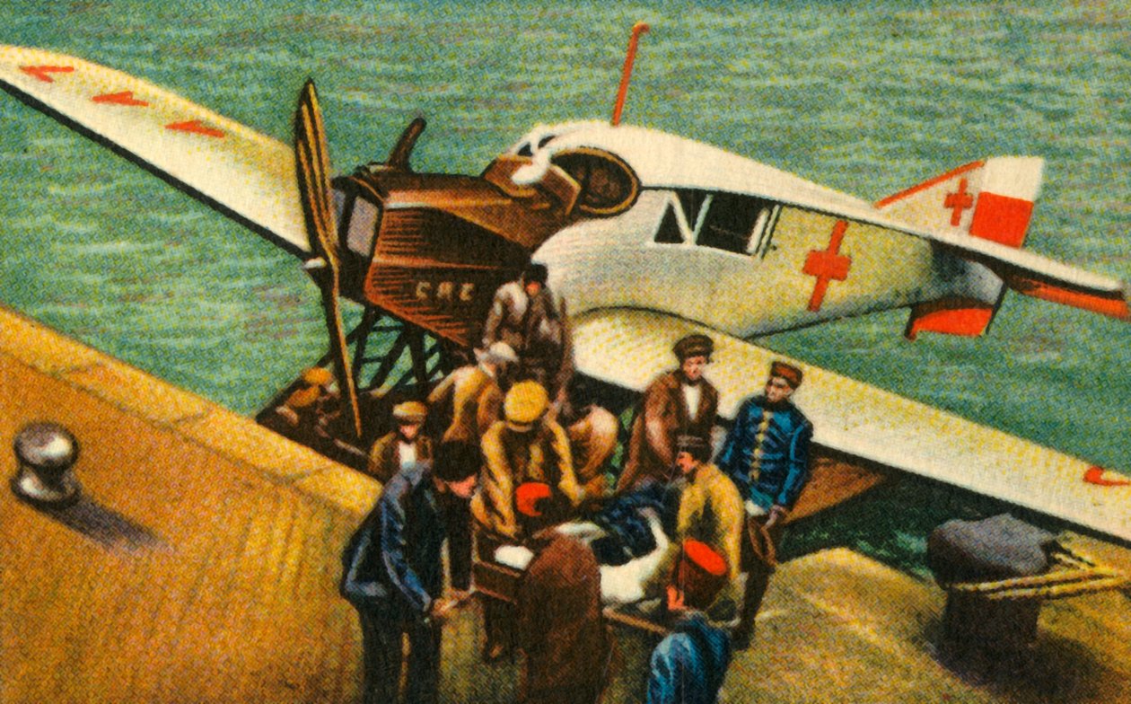Aereo medico Junkers F 13w, c1919, 1932 da Unbekannt