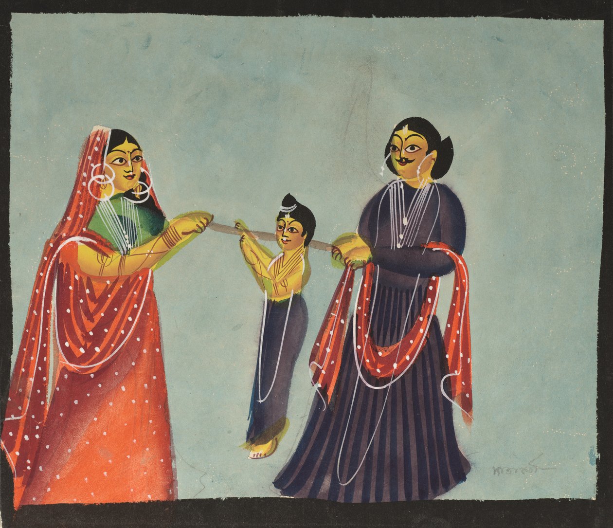 Pittura Kalighat, 1800s da Unbekannt