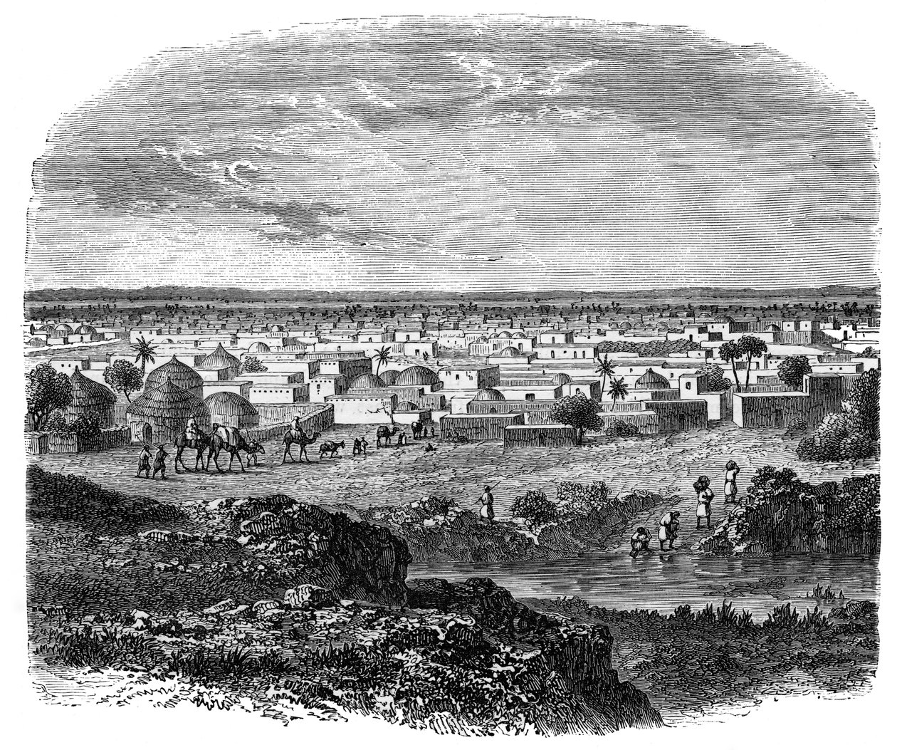 Kano, Sokoto, Nigeria, c1890 da Unbekannt