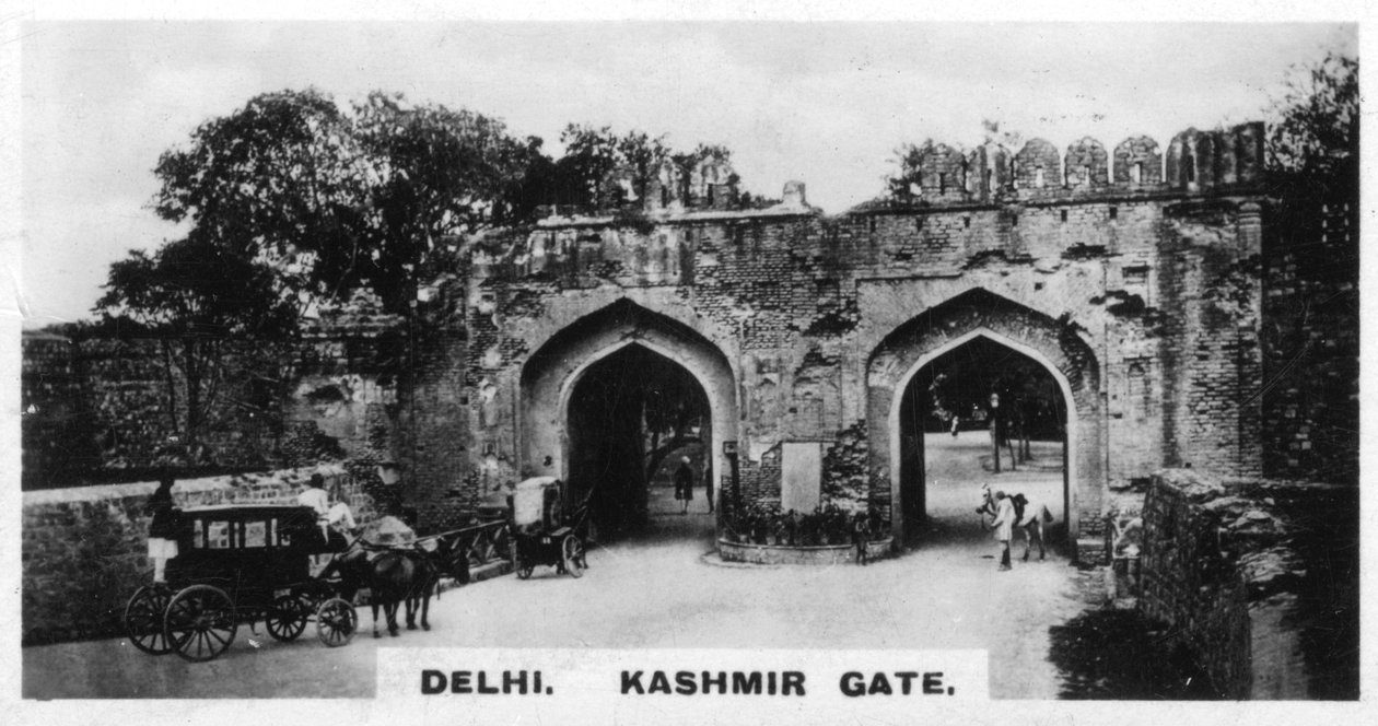 Kashmir Gate, Delhi, India, c1925 da Unbekannt
