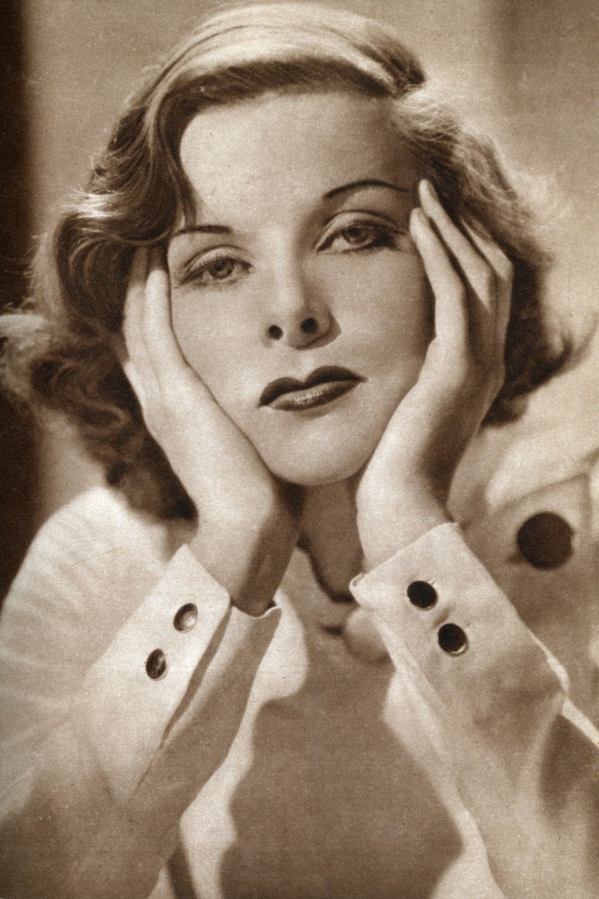 Katharine Hepburn, attrice americana da Unbekannt