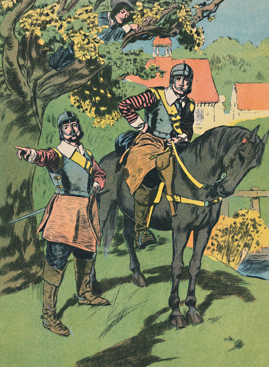 Re Carlo nella Quercia da Unbekannt