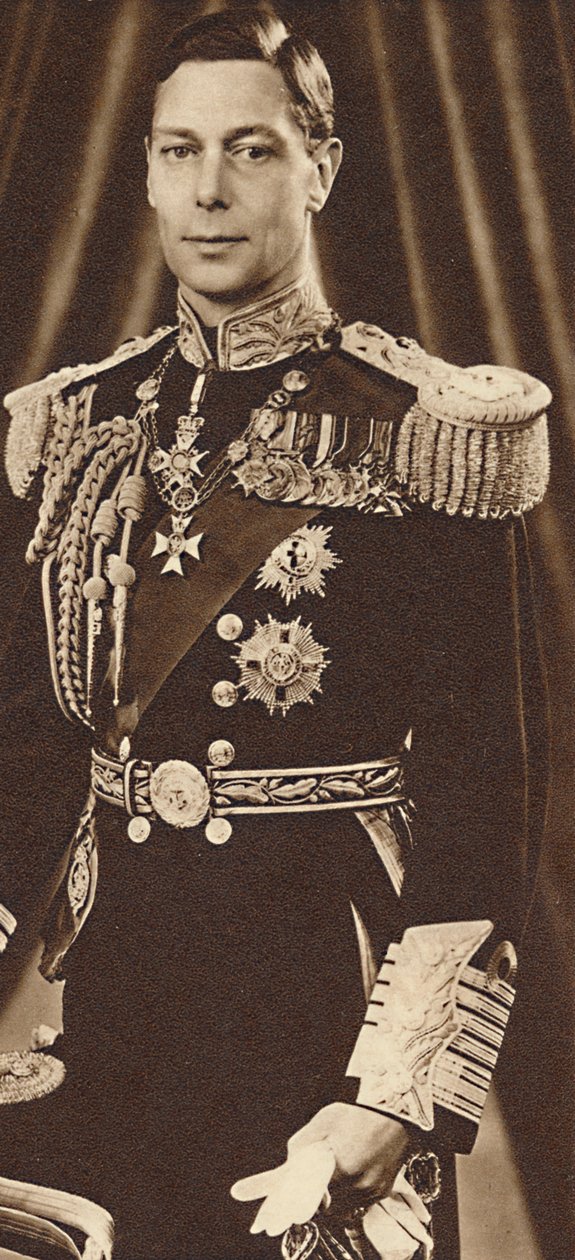 Re Giorgio VI, c1935 1937 da Unbekannt
