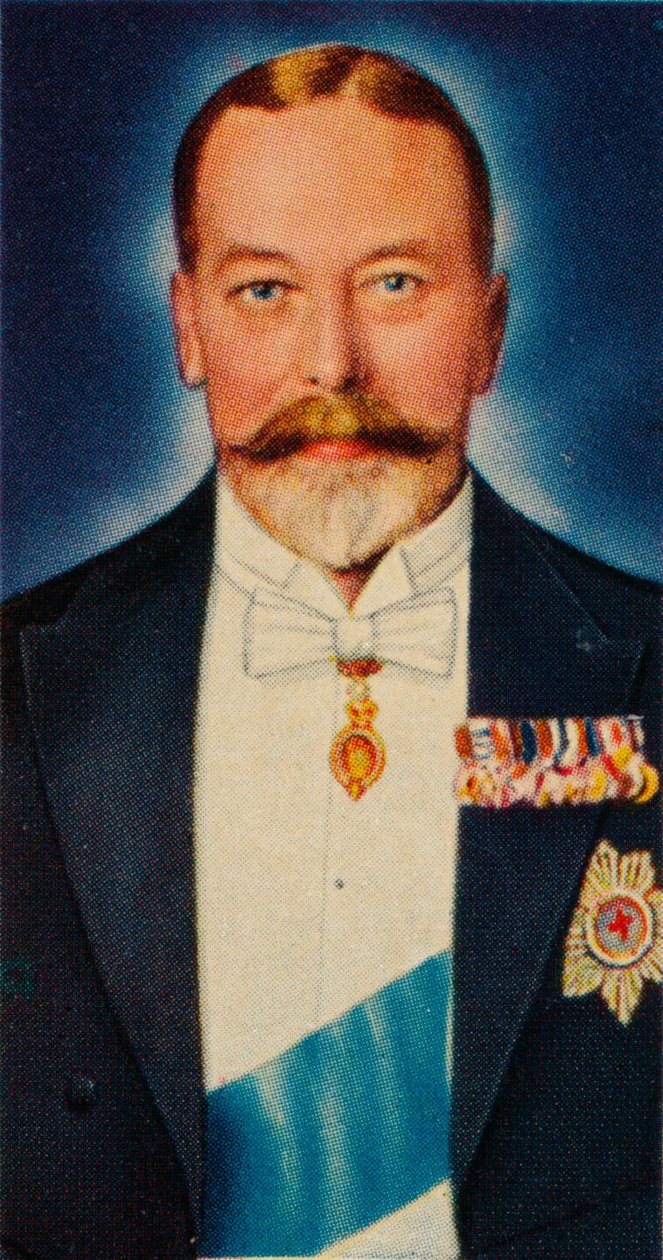 Re Giorgio V in abito da corte, 1935 da Unbekannt