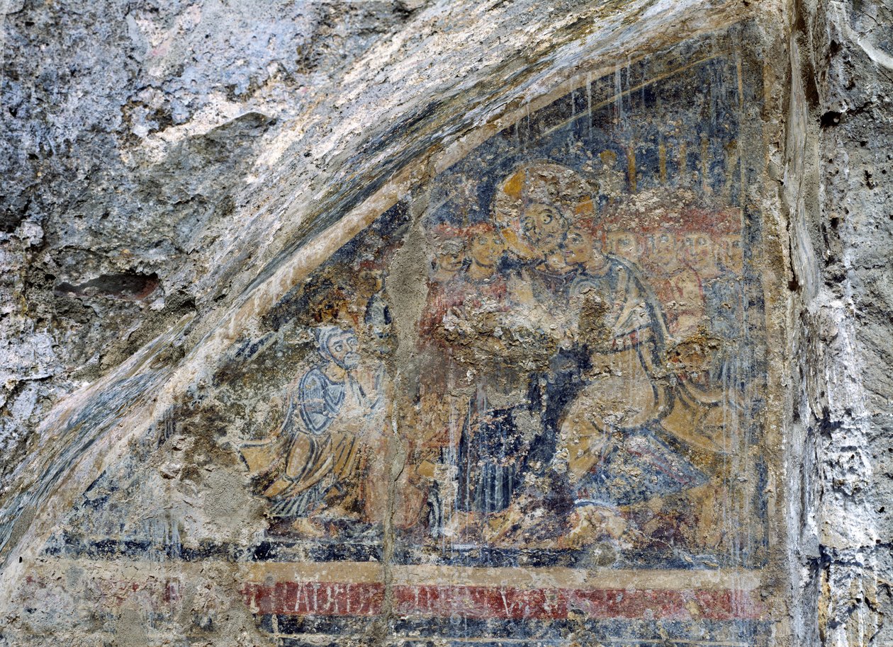 Bacio di Giuda (affresco) da Unbekannt