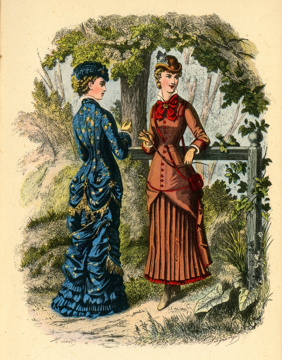 La Mode Illustrée, 1880, 1943 da Unbekannt