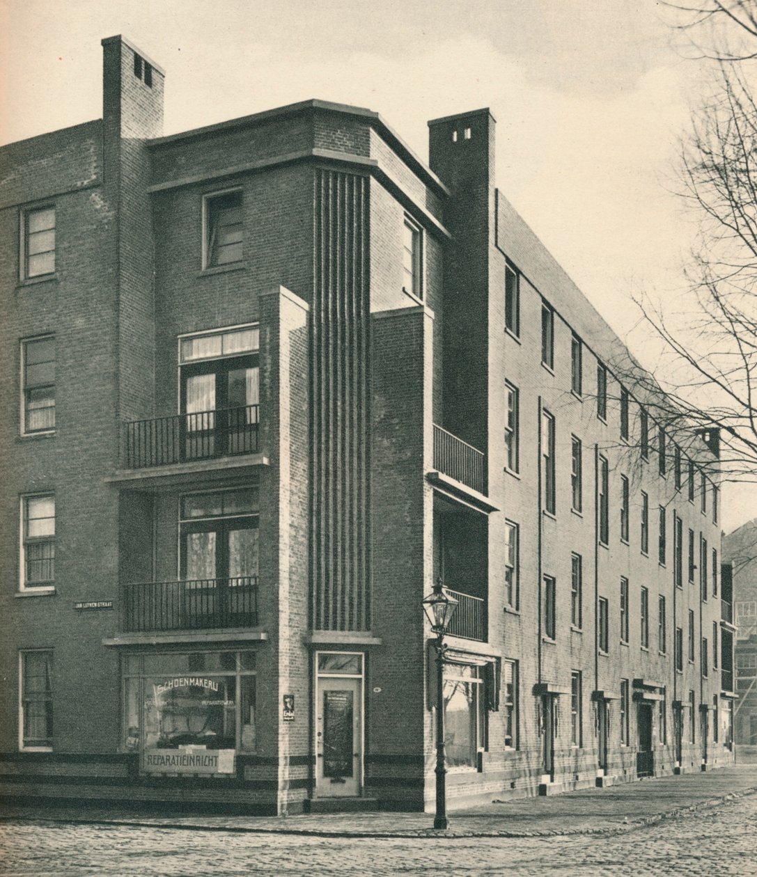 Abitazioni dei lavoratori, Spangen, Rotterdam, 1928 da Unbekannt