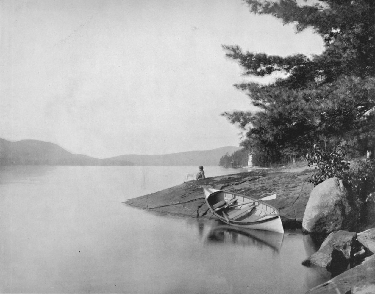 Lago George, XIX secolo da Unbekannt