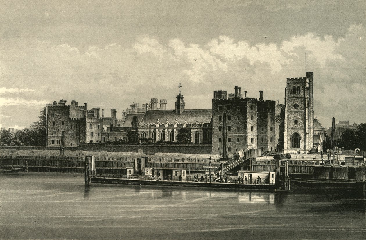Palazzo Lambeth, c1876 da Unbekannt