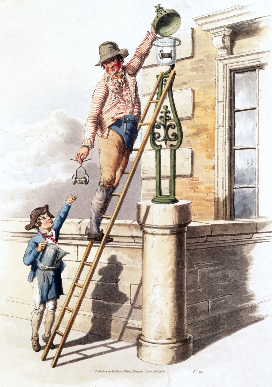 Accenditore di lampade da Unbekannt