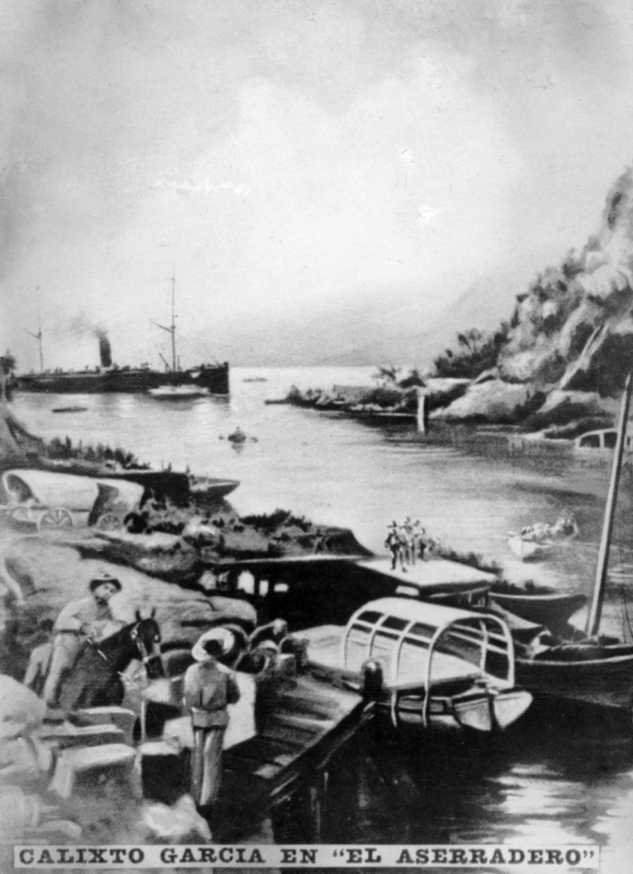 Sbarco del Generale Calixto Garcia da Unbekannt