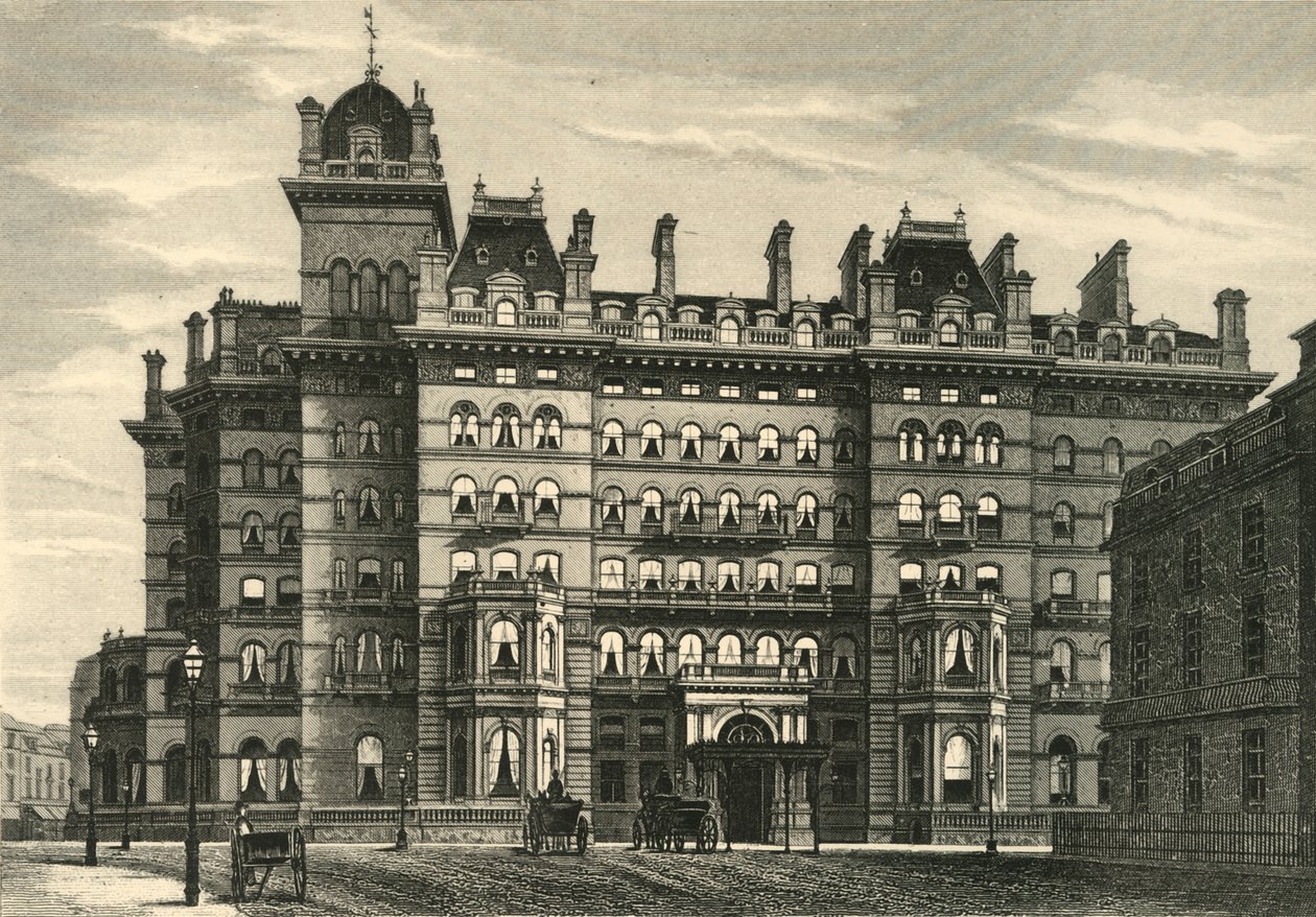 Langham Hotel, c1876 da Unbekannt
