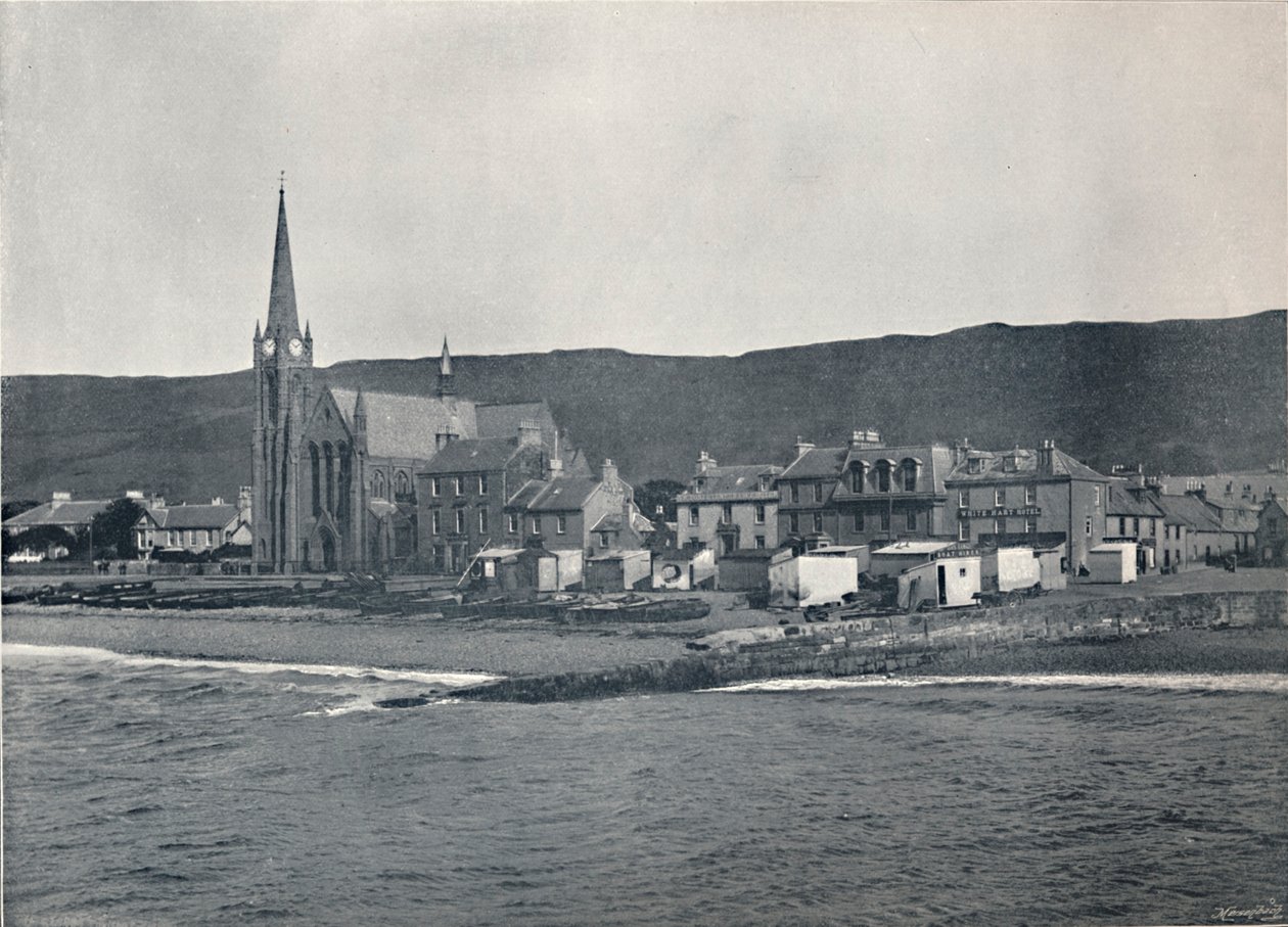 Largs - Dal mare, 1895 da Unbekannt