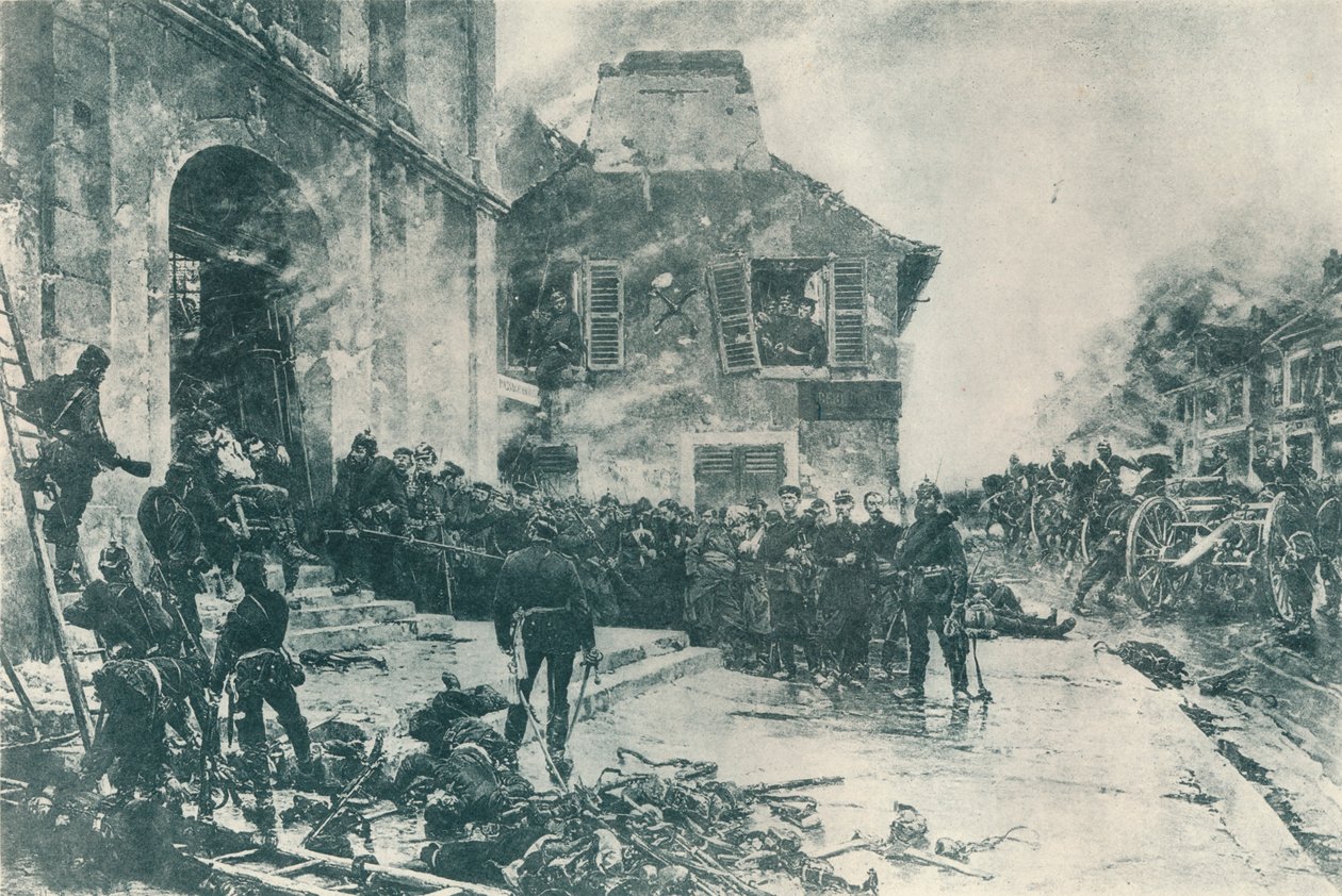 Le Bourget, 1870, 1884 da Unbekannt