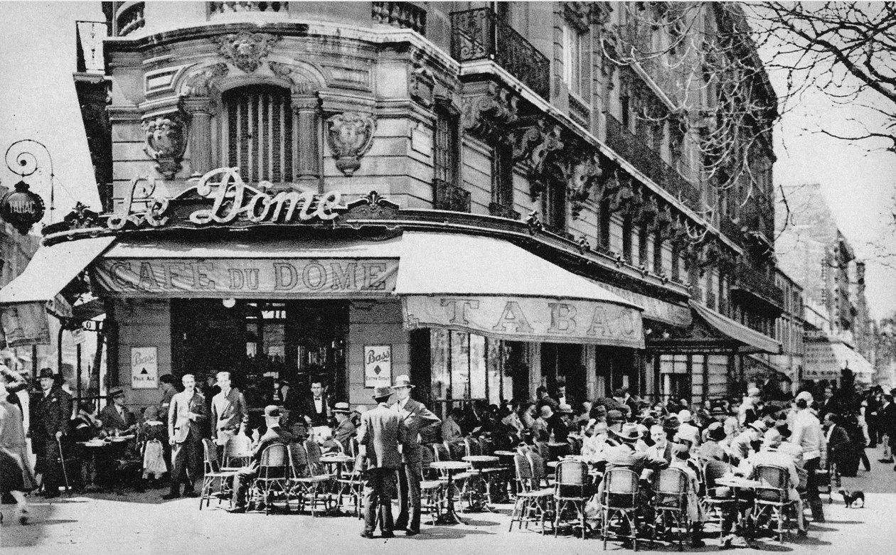Le Dôme, Boulevard du Montparnasse da Unbekannt