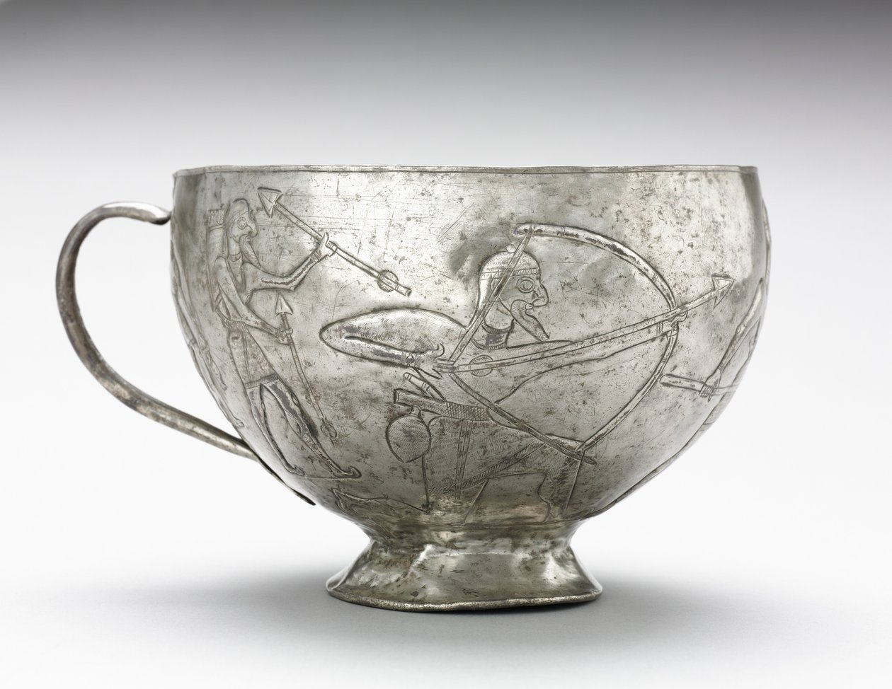 Coppa di caccia al leone, 1100-1000 a.C. da Unbekannt
