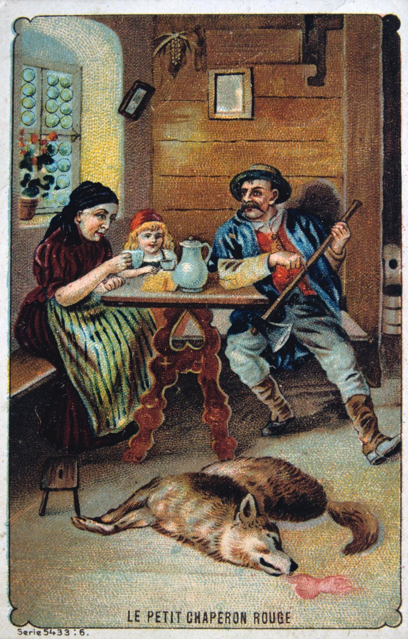 Cappuccetto Rosso, XIX secolo da Unbekannt
