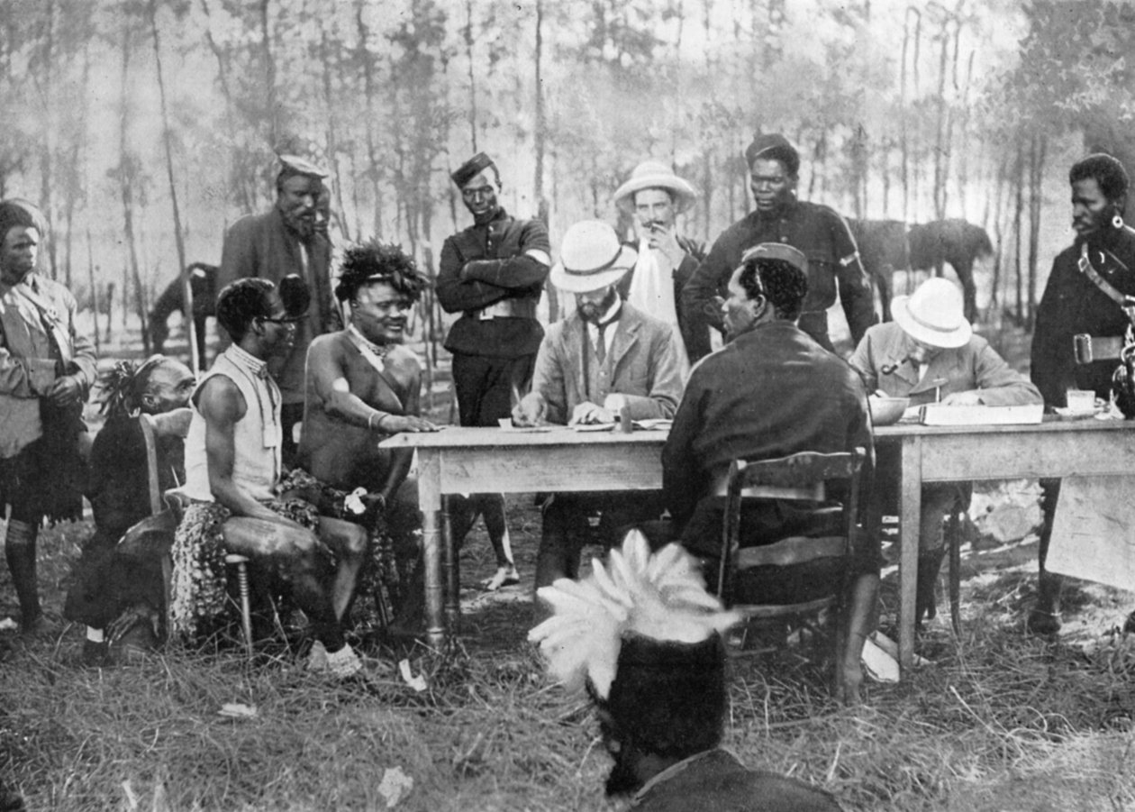 Amministrazione locale bianca, Africa, 1926 da Unbekannt