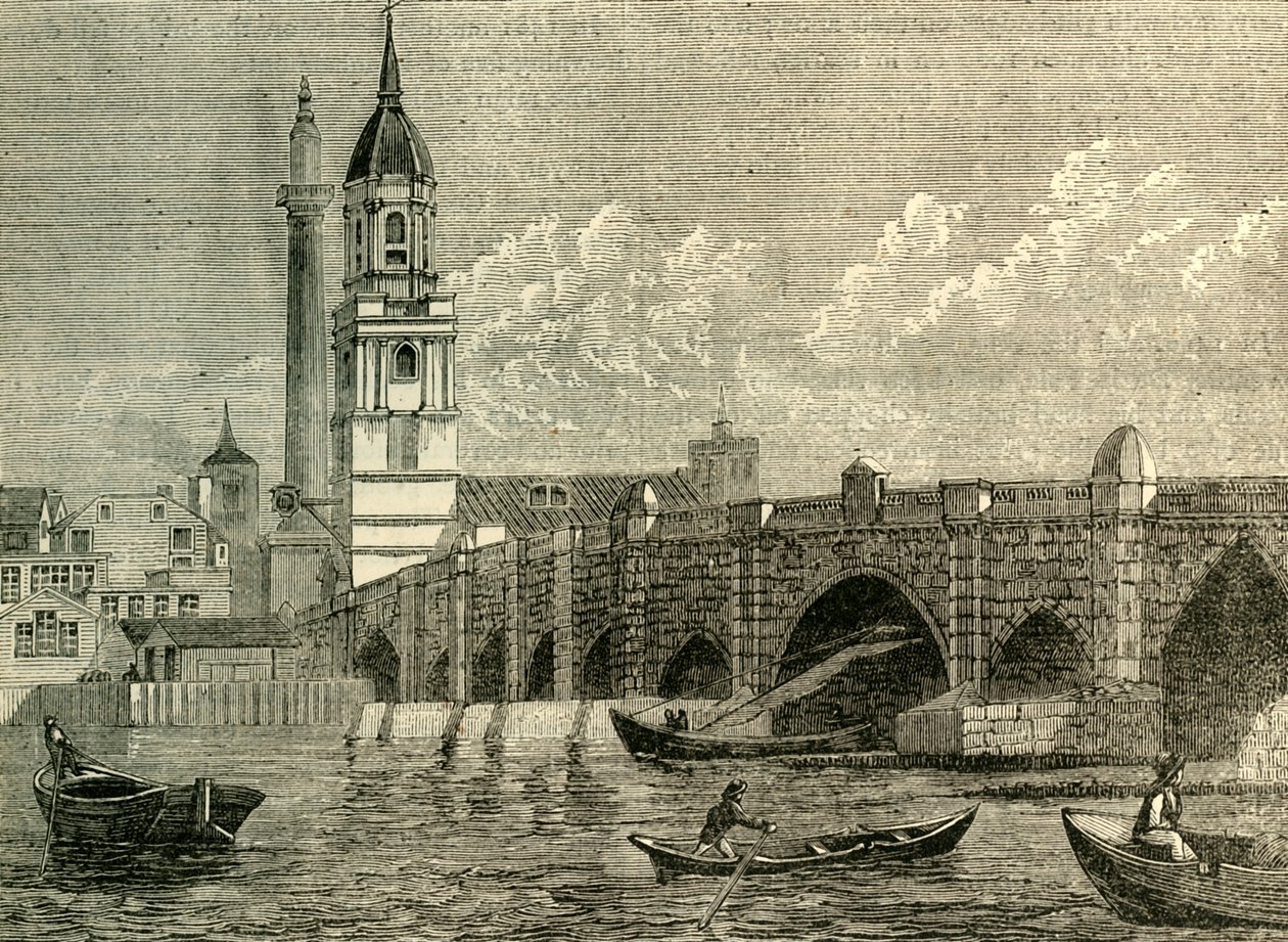 Ponte di Londra, c1872 da Unbekannt