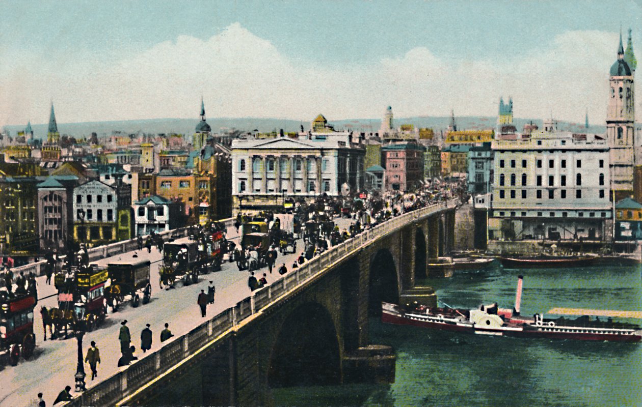 Ponte di Londra, c1900 da Unbekannt