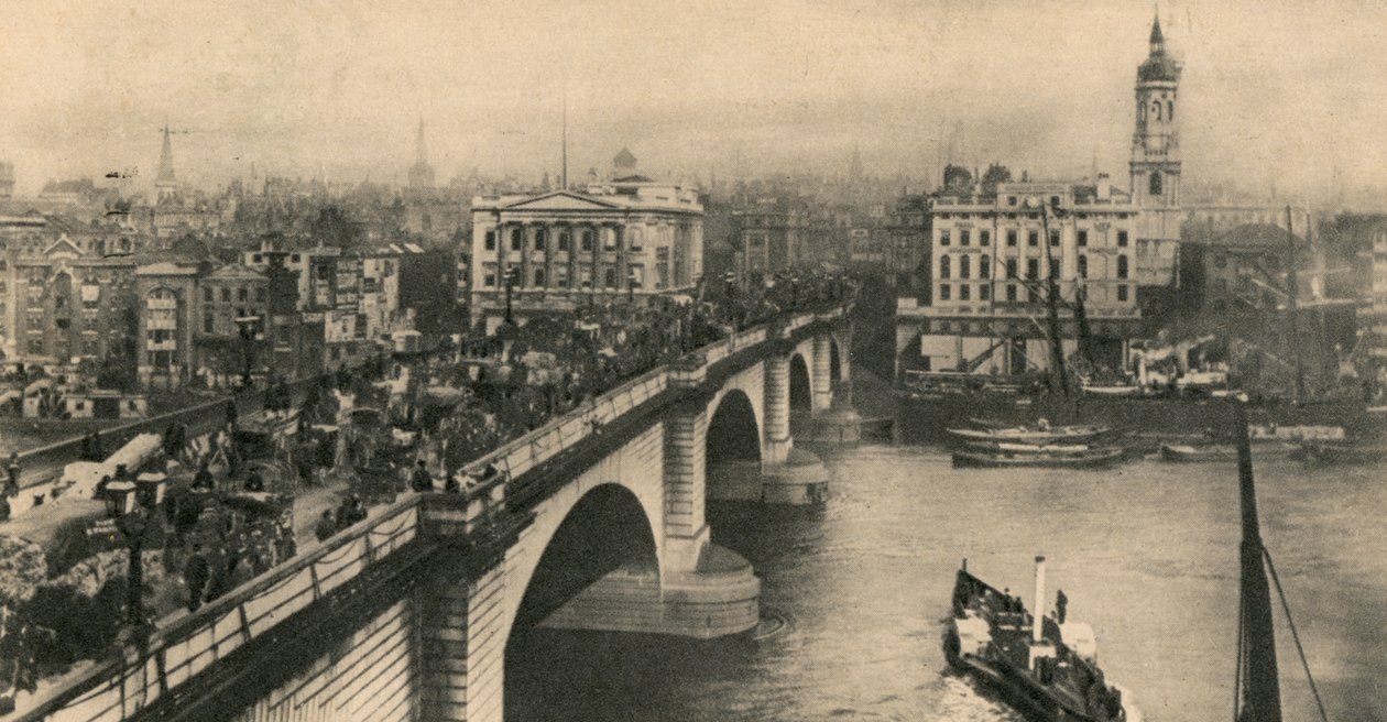 Ponte di Londra, c1906 da Unbekannt