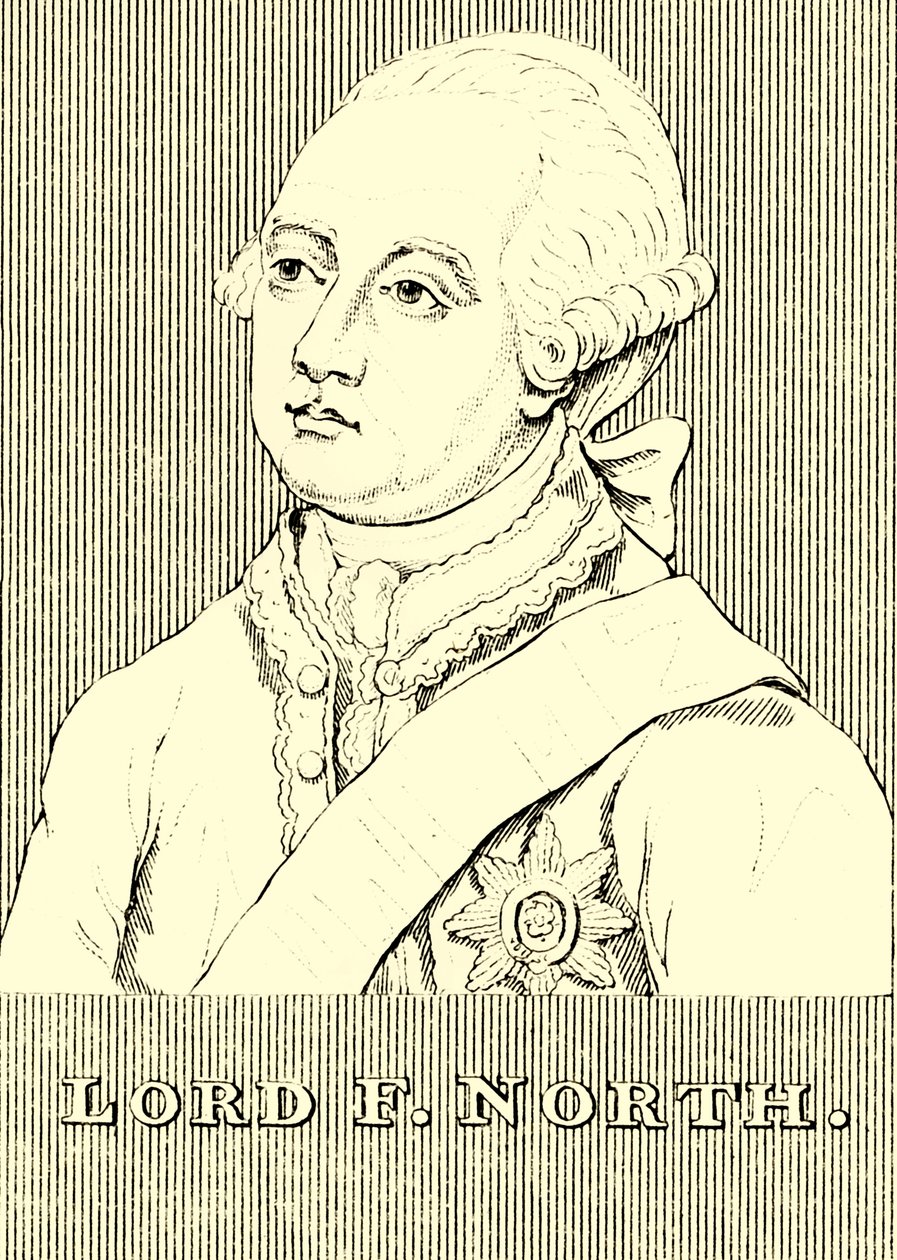 Lord F. North, 1732-1792, 1830 da Unbekannt