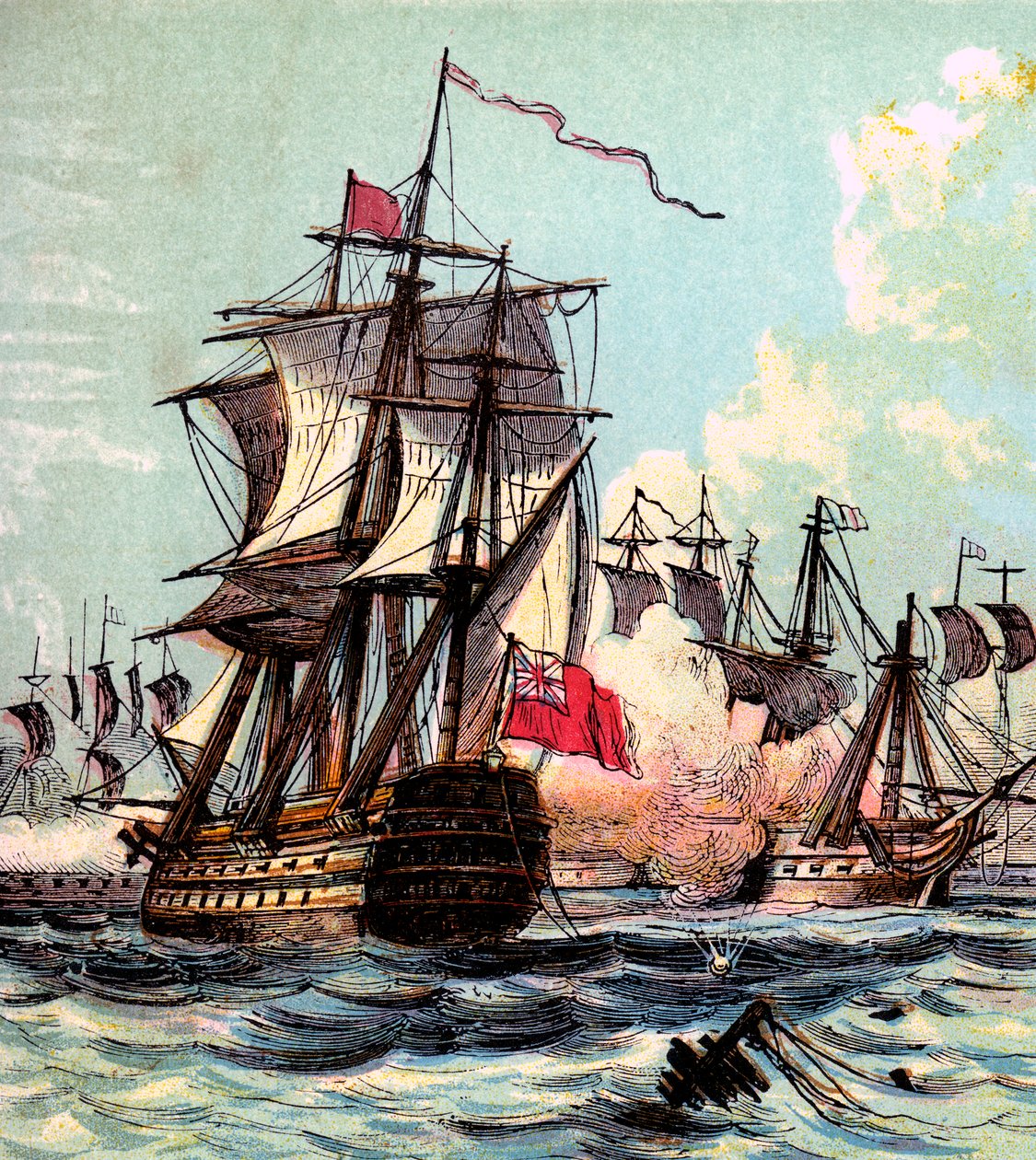 Vittoria di Lord Howe, 1794 da Unbekannt