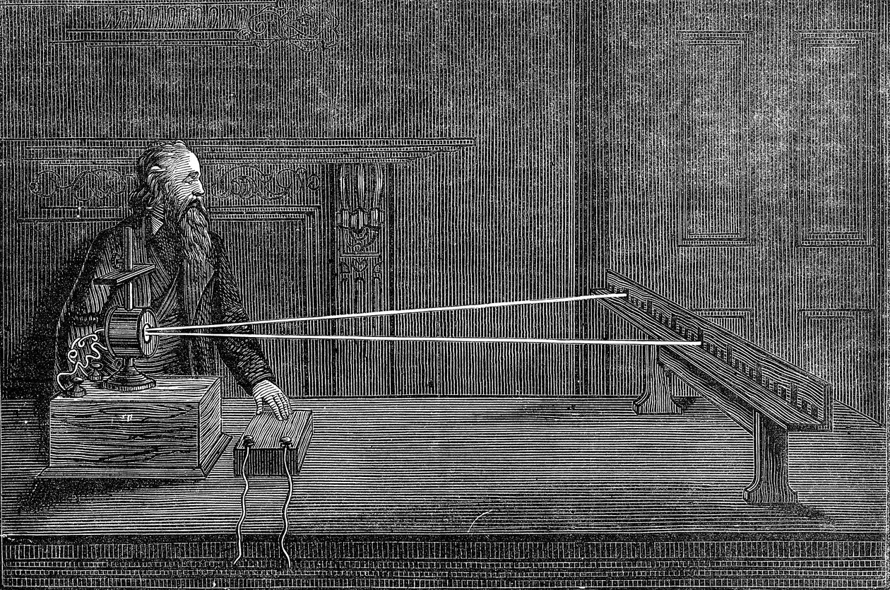 Galvanometro a specchio di Lord Kelvin, 1876 da Unbekannt