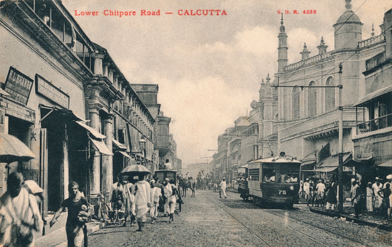 Lower Chitpore Road - Calcutta da Unbekannt
