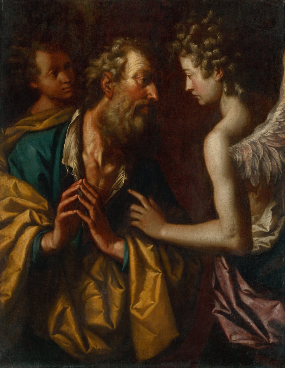 Lot e due angeli da Unbekannt