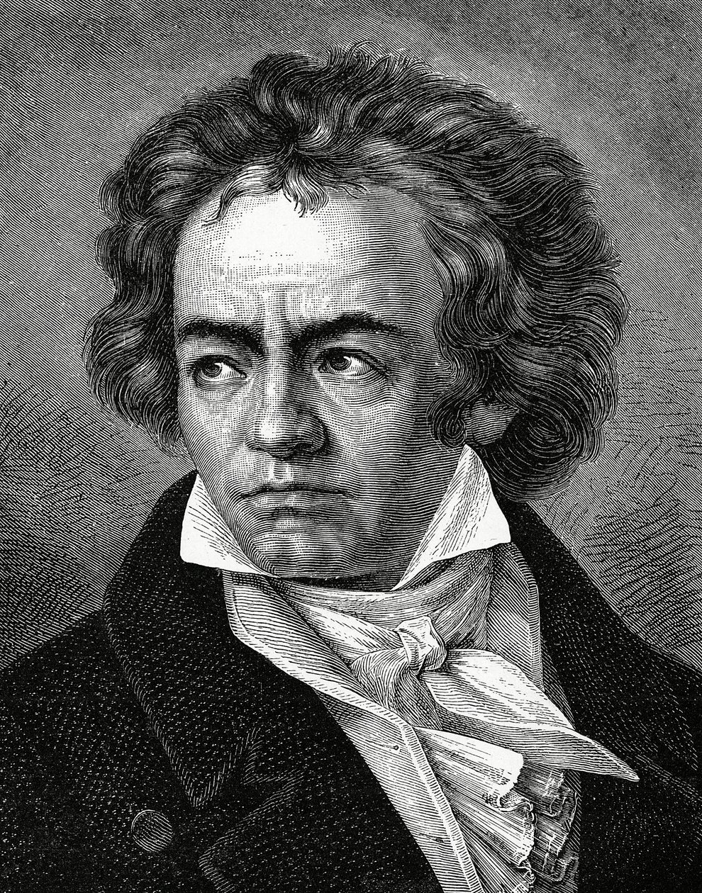 Ludwig van Beethoven 1770-1827, compositore tedesco da Unbekannt