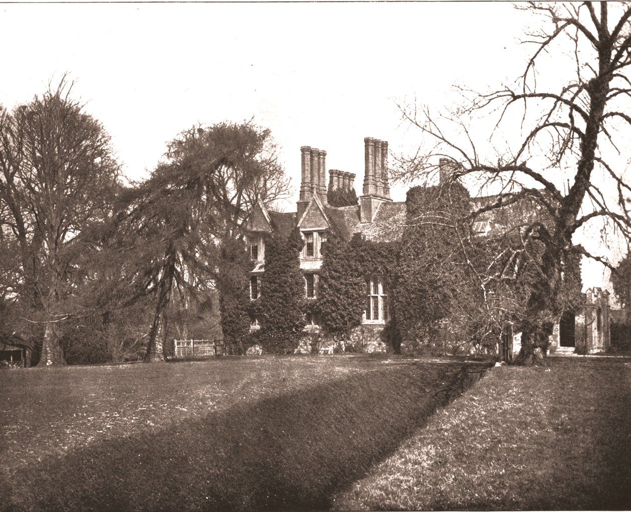 Manor House, Stoke Poges, Buckinghamshire, 1894 da Unbekannt