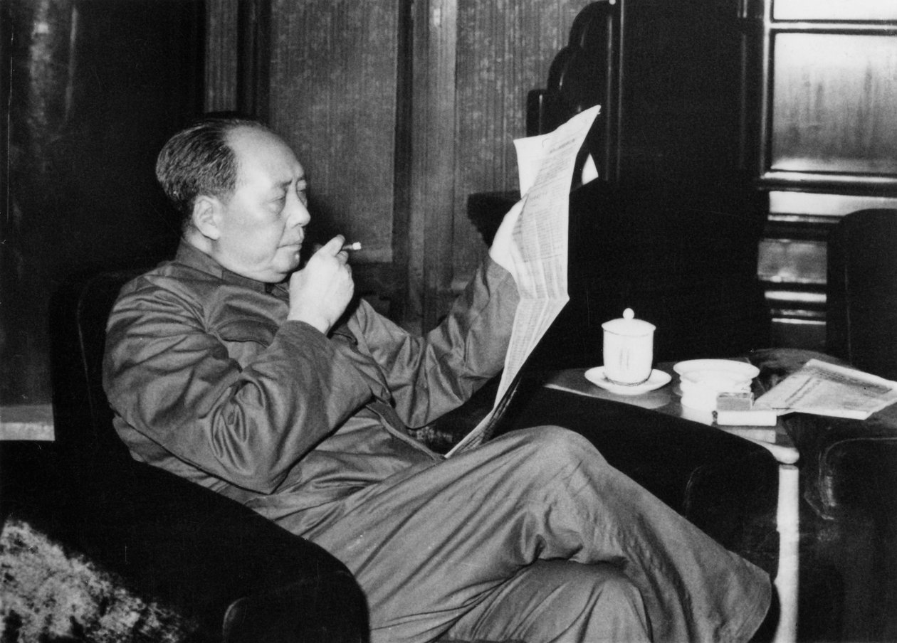 Mao Zedong, rivoluzionario e leader comunista cinese da Unbekannt