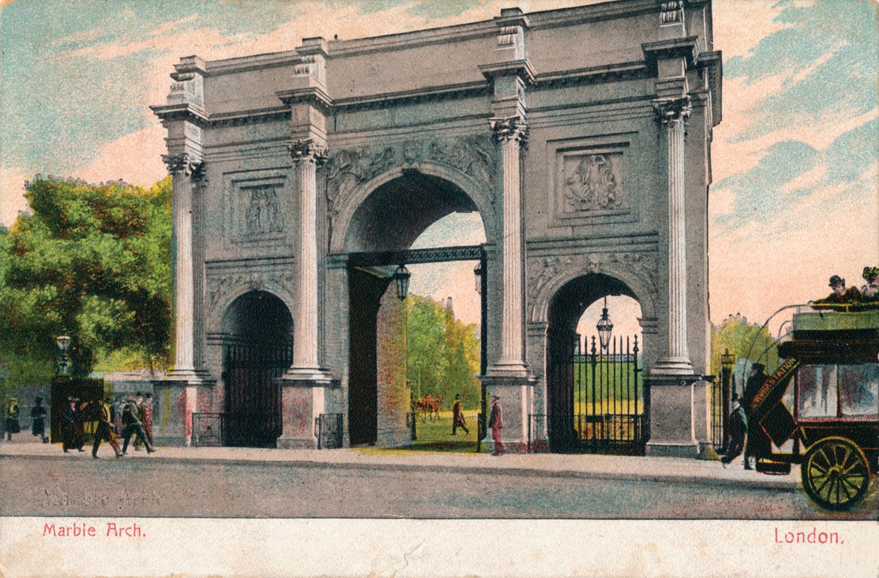 Marble Arch, Londra, c1906 da Unbekannt