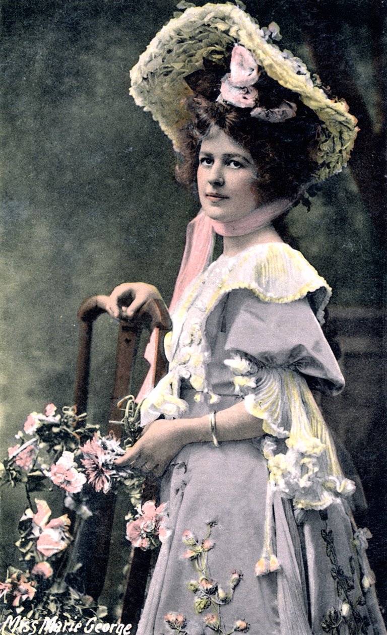 Marie George, attrice americana, inizio XX secolo da Unbekannt