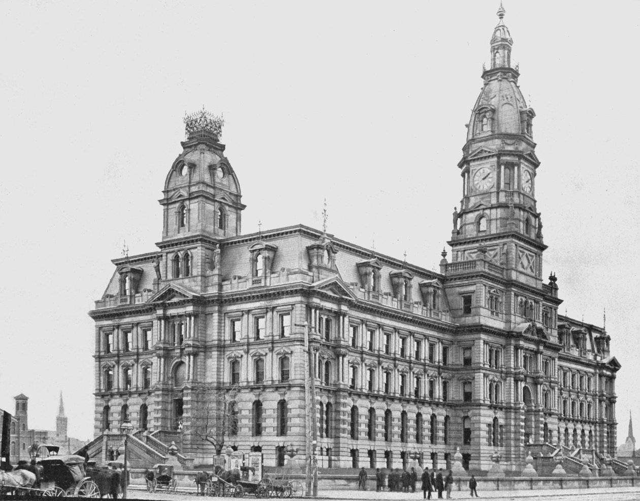 Tribunale della Contea di Marion, Indianapolis, USA, c1900 da Unbekannt