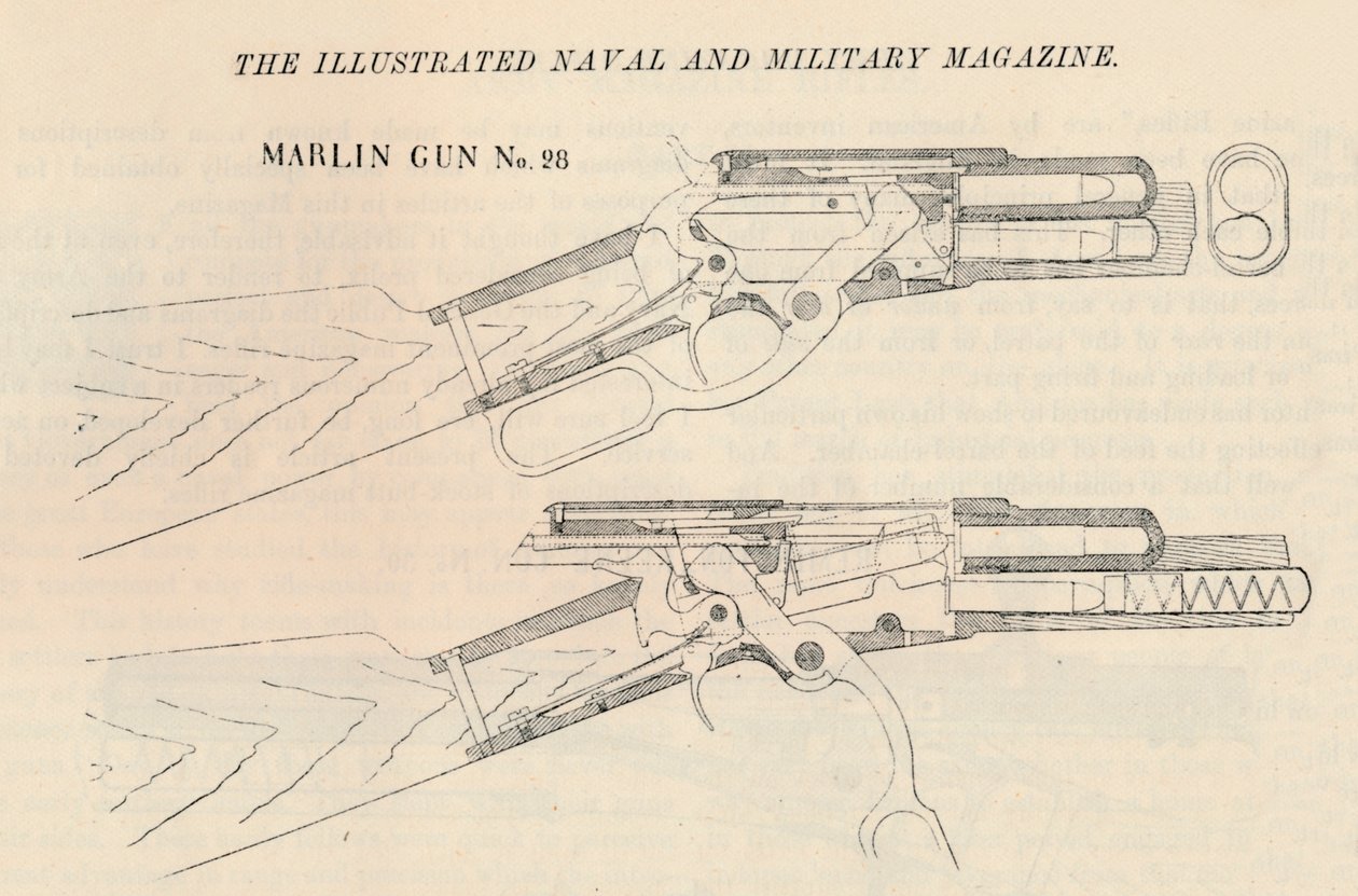 Fucile Marlin n. 28, 1884 da Unbekannt