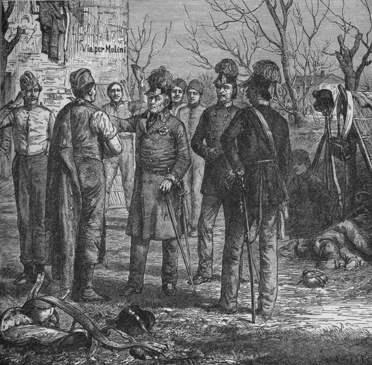 Maresciallo Radetzky dopo la battaglia di Novara, 1902 da Unbekannt