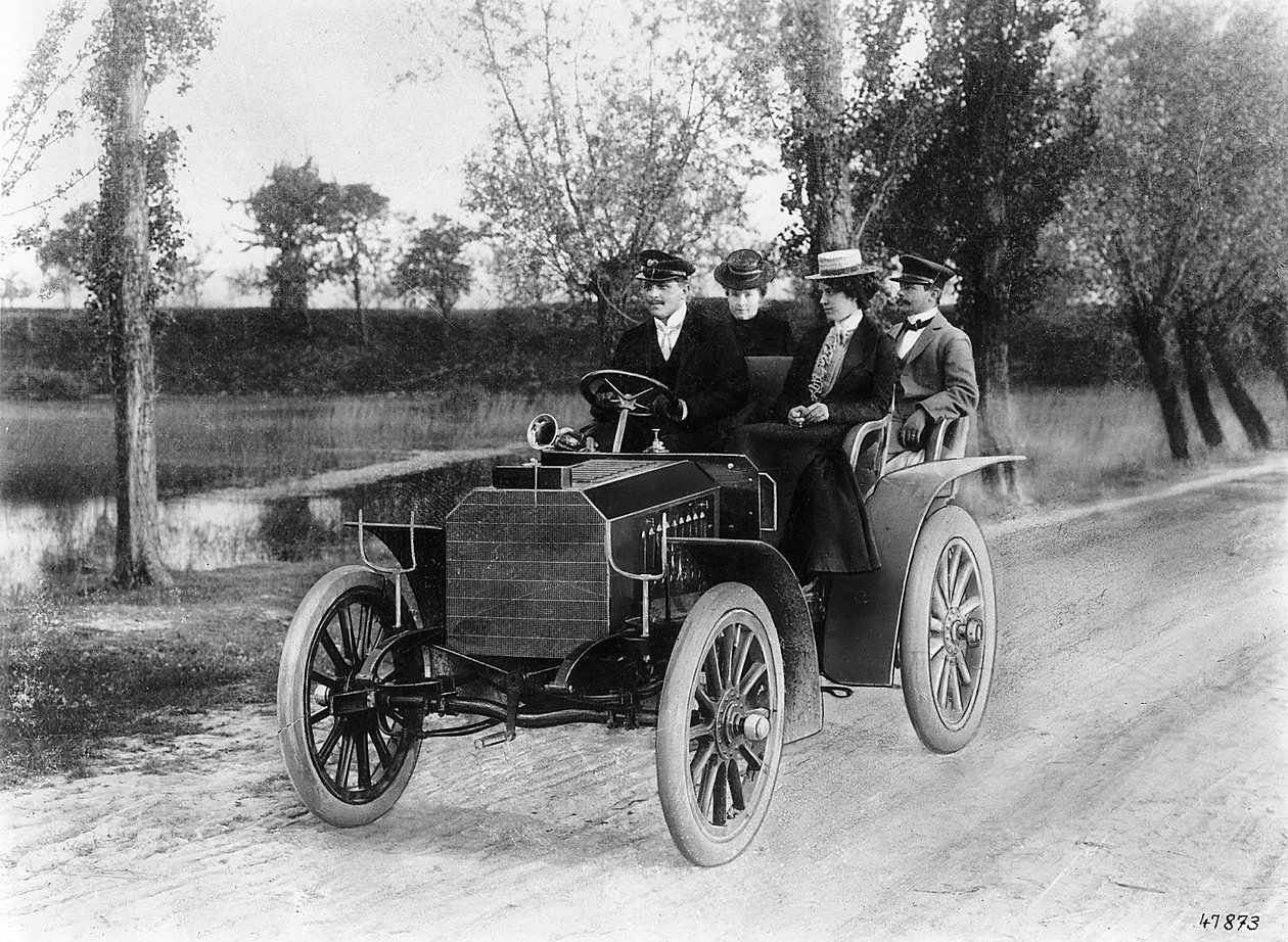 Automobile Mercedes 35 hp, 1901 da Unbekannt