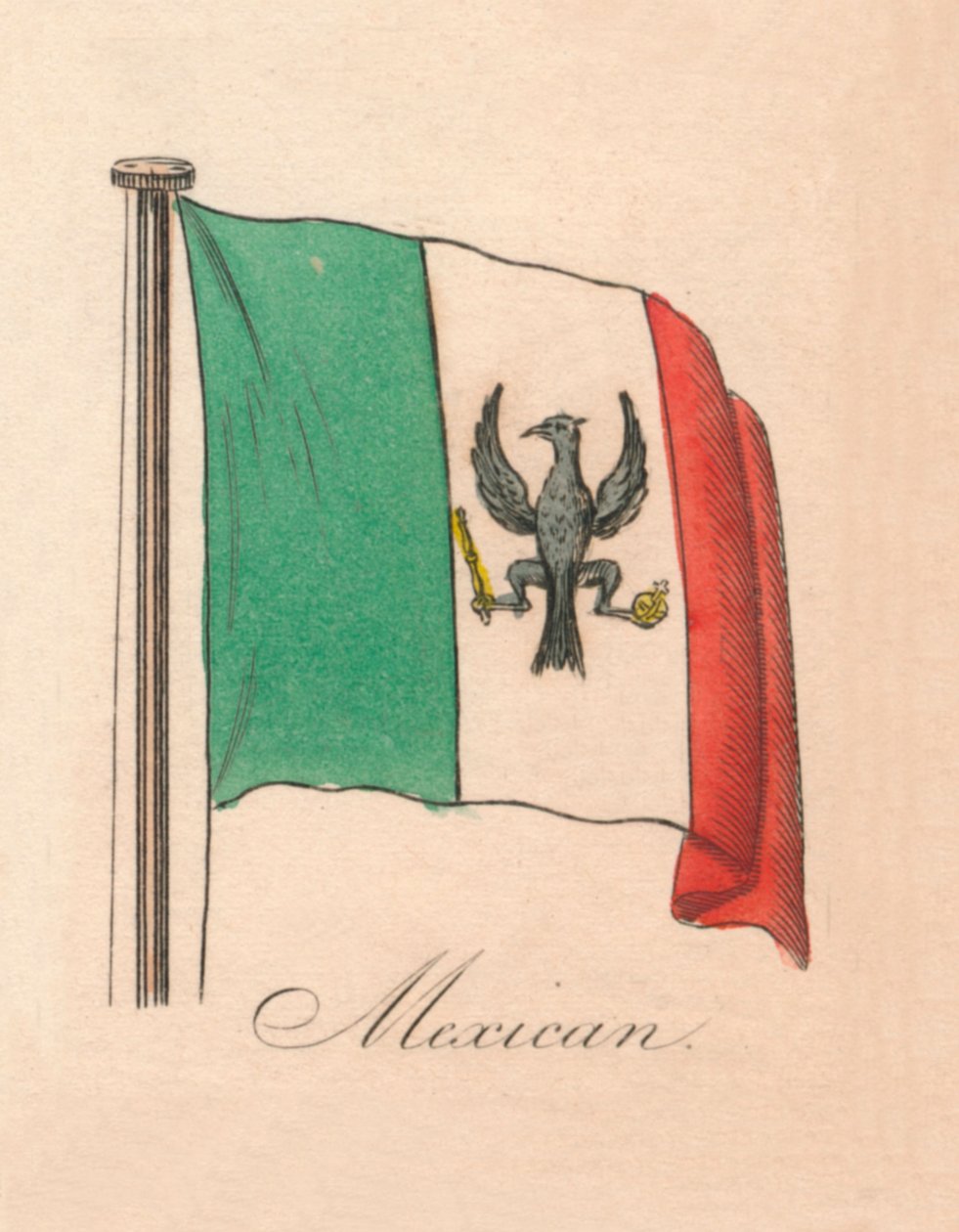 Messicano, 1838 da Unbekannt