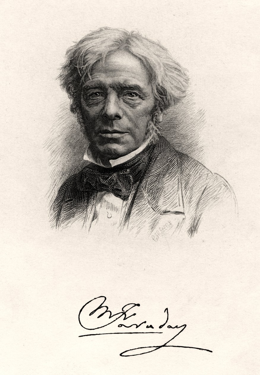 Michael Faraday, fisico e chimico britannico, 1931 da Unbekannt