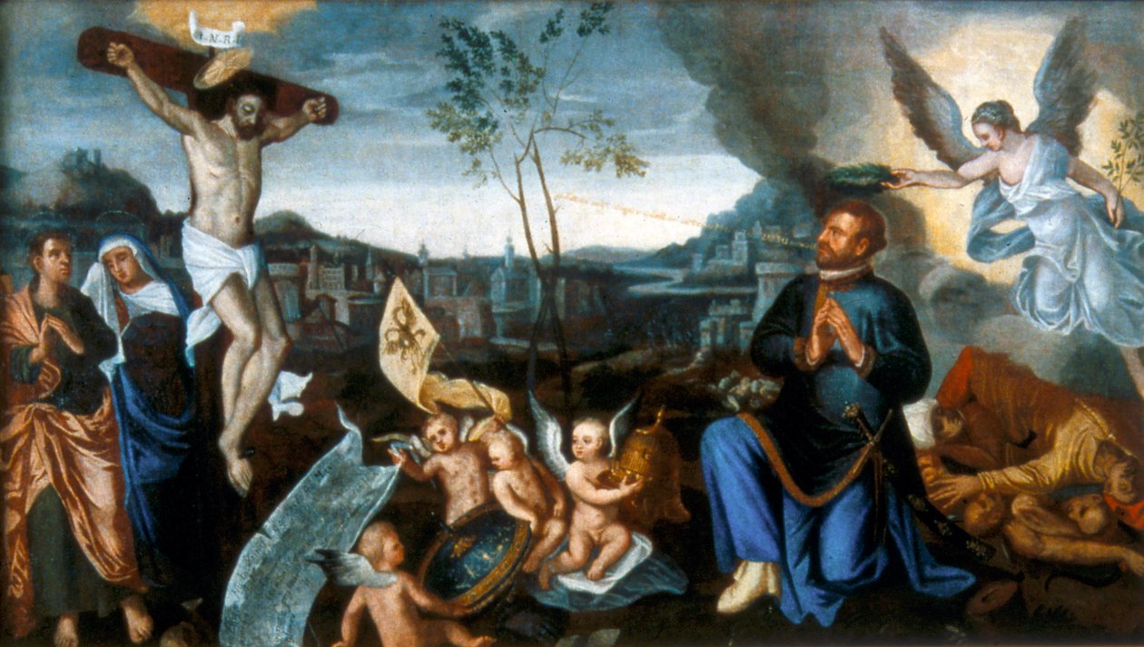 Miklos Zrinyi, eroico generale croato-ungherese, fine XVI secolo da Unbekannt