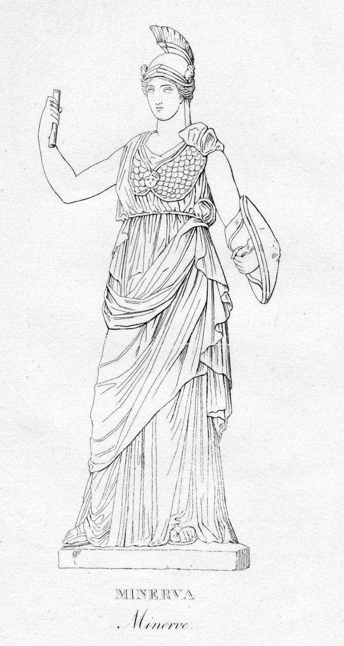 Minerva, c1850 da Unbekannt