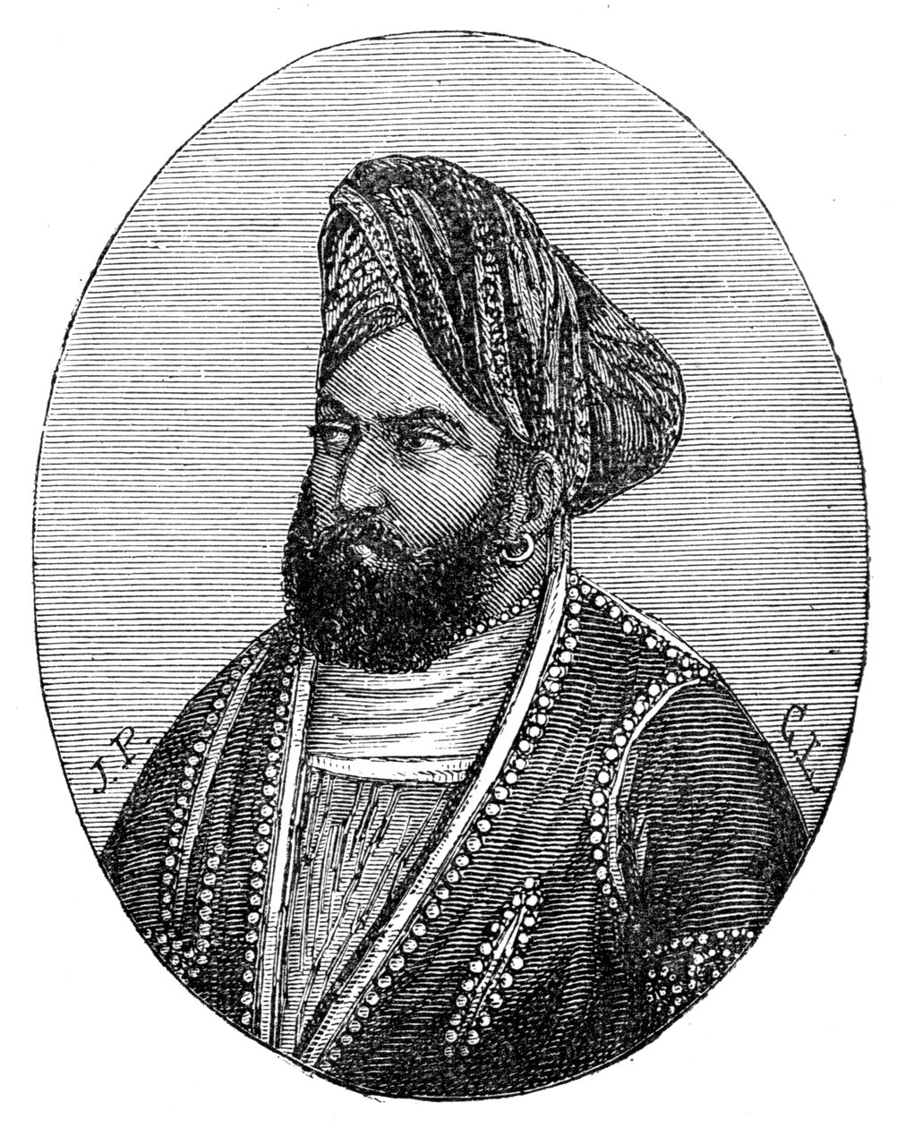 Mohammad Akbar Khan, XIX secolo da Unbekannt