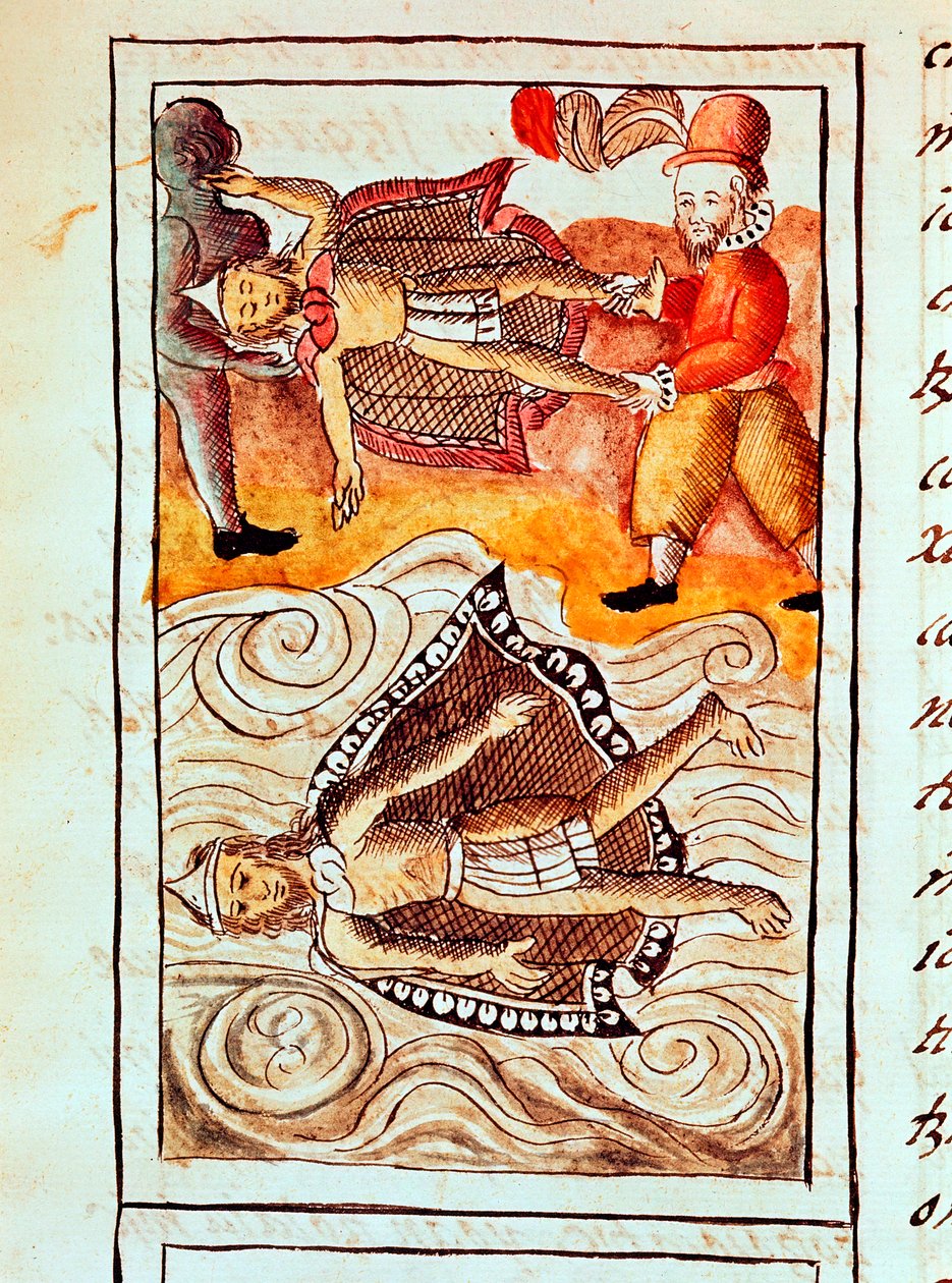Montezuma II, ultimo imperatore azteco da Unbekannt